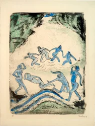 A Dança (Dançarinos e Banhistas na Lagoa da Floresta)