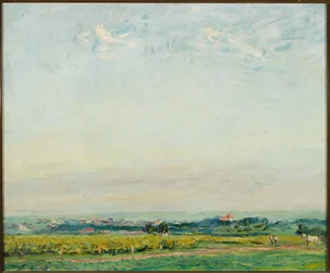 Paisagem com vista de Landau no Palatinado