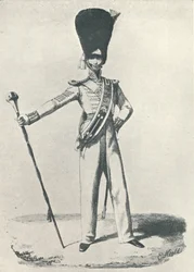 17o Regimento, Drum Major 1830, 1830 1909