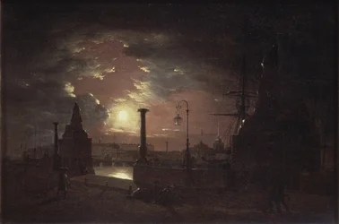 Noite de outono em São Petersburgo, 1835