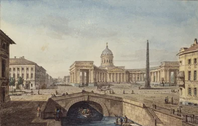 Catedral de Kazan em São Petersburgo, 1817