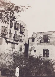 Cairo, casa e jardim no Bairro Francês, com Gustave Flaubert, 1850