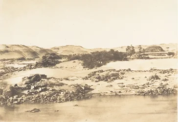 Entrada na Primeira Catarata perto de Aswan, 1849-50.