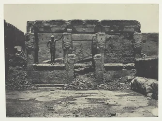 Grande Templo de Dendera Teutyres, Alto Egito, 184951, impresso em 1852.