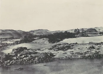 Alto Egipto. Entrada para a Primeira Catarata, 1850.
