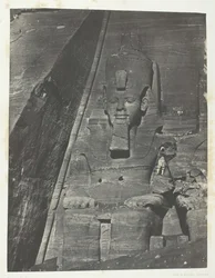 Ibsamboul, Oriental Colossus Of The Great Spéos Of Phrè, Nubia, 184951, impresso em 1852.