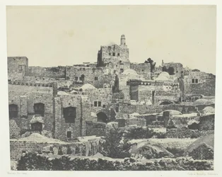 Jerusalém, Bairro Ocidental, Palestina, 184951, impresso em 1852.