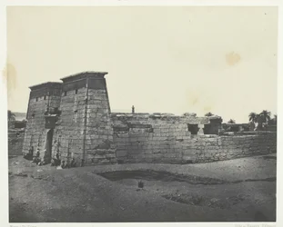 Karnak, Templo de Khons, Tebas, 184951, impresso em 1852.