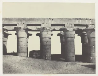 Luxor, Grande Colunata do Palácio; Tebas