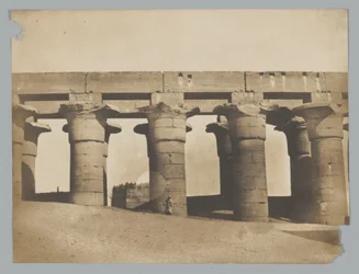 Luxor, grande colunata do palácio