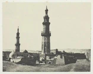 Mesquita de Aly-Bey, Girgeh, Alto Egito, 184951, impressa em 1852.