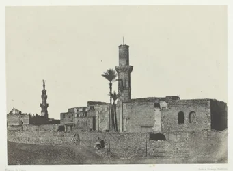 Mesquita perto de Bab-el-Saïda, Kairo, 184951, impresso em 1852.