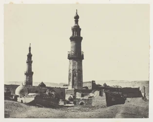 Mesquita de Aly-Bey, Girgeh, Alto Egito, chapa 15 do álbum "Egypte, Nubie, Palestine et Syrie" (1852)