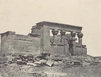 Núbia. Templo de Deböd. Parembol da rota de Antonin, 1850.