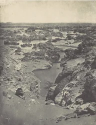 Núbia. Vista mais cavalheiresca da Segunda Catarata, 1850.