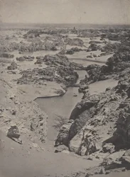 [Uma visão cavalheiresca da segunda catarata na Núbia].