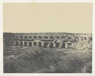 Palácio de Karnak, Apartamentos Privados do Palácio, Passeio de Tothmes III; Tebas