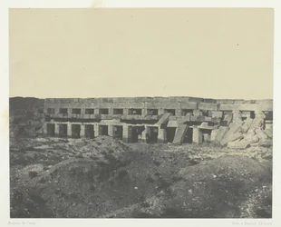 Palácio de Karnak, Apartamentos Privados do Palácio, Passeio de Tothmes III, Tebas, 184951.