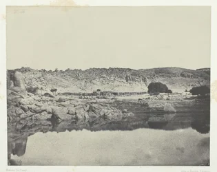 North Bank of the Nile Village of Abu-Koli, View taken North of Philoe, Nubia, 184951.