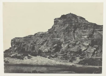 Segunda Catarata, Dgebel-Aboucir; Núbia, chapa 112 do álbum "Egypte, Nubie, Palestine et Syrie" (1852)
