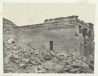 Templo de Dandur Ancient Tantur, dedicado à Tríade Osíris-Isis-Horus, Núbia, 184951.