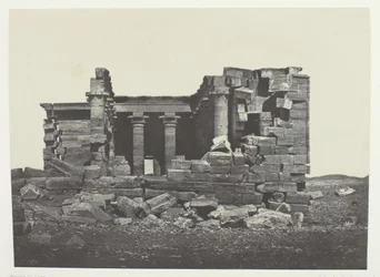 Maharakkah Temple Sycaminos Of The Greeks, Nubia, 184951, impresso em 1852.