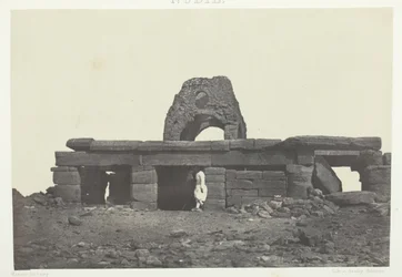 Templo de Amada, Núbia, 184951, impresso em 1852.