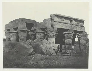 Templo de Umbos, Alto Egito, 184951, impresso em 1852.