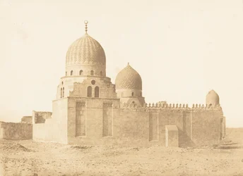 Tombeau des Sultans Mamelouks, au Kaire, Dezembro de 1849-Janeiro de 1850.