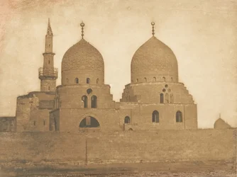 Tombeau du Sultan El-Goury, au Kaire, Dezembro de 1849-Janeiro de 1850.