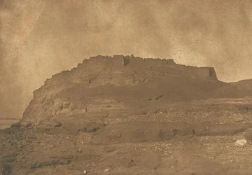 Vista da Fortaleza de Ibrym, 31 de Março de 1850.