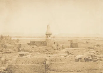 Vista da Aldeia de Edfu, 1849-50.