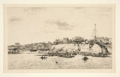 Porto de La Plataine ? Royan (A Ponte de La Plataine em Royan)