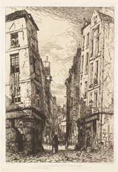 Rue des Marmousets, Paris antiga