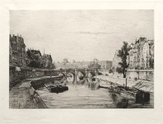 Vista da Pont St. Michel