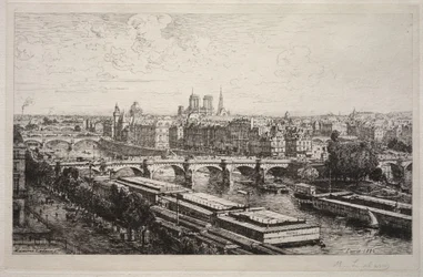 Vista do Louvre