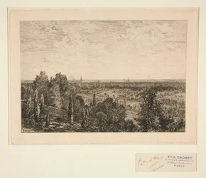 Vue de Paris (Vista de Paris)