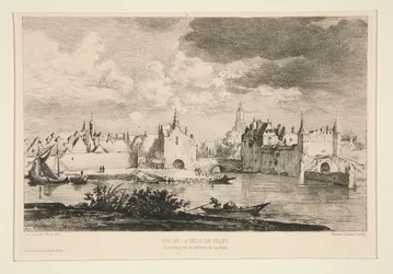 Vue de la ville de Delft (Vista da cidade de Delft)