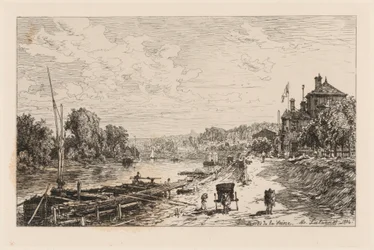 Vista de Bas-Meudon, margens do Sena