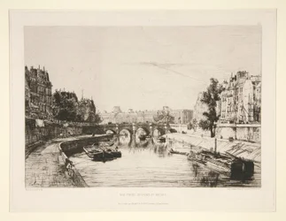 Vista tirada da Pont Saint-Michel