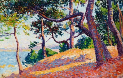 Paisagem em Saint-Tropez, 1892