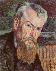 Retrato de Henri Edmond Cross (1856-1910) 1898 (detalhe) (ver 140248)