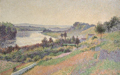 O Sena em Herblay, 1890