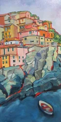 A colorida costa de Cinque Terre