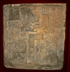 Yaxchilan lintel 15 Maya art