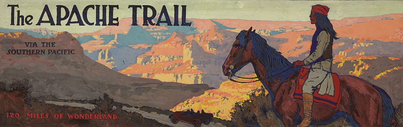 O Trilho dos Apaches através da Southern Pacific