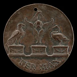 Querubim, Cisne e Águia [ao contrário], c. 1513.