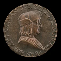 Francesco Bonatti, Advogado de Mantuan [obverso], c. 1510.