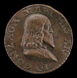 Giovanni Gonzaga, 1474-1525, Condottiere [anverso], c. 1510.