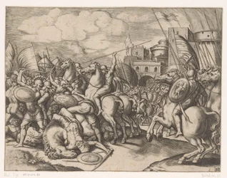 Vitória de Scipio sobre o Rei Syphax